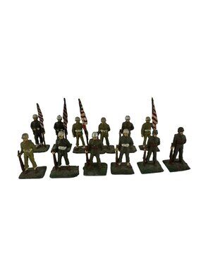 Union South Africa American Lead Toy Soldiers